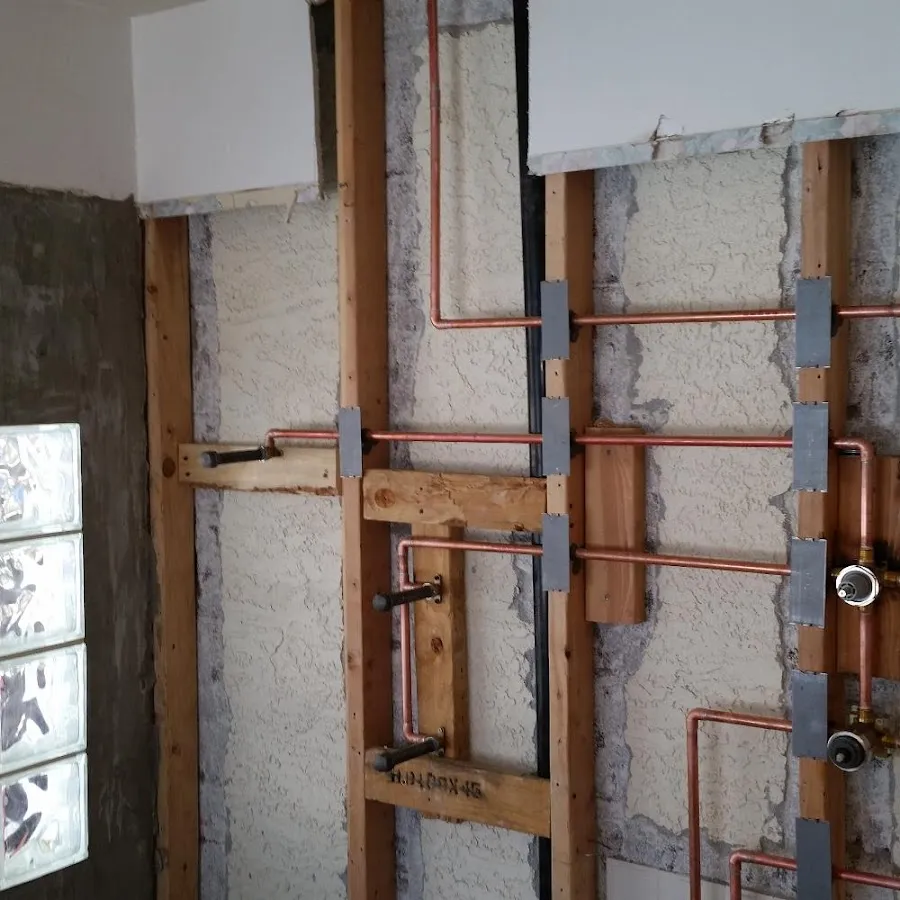 Copper pipe installation for Repiping in Warrington